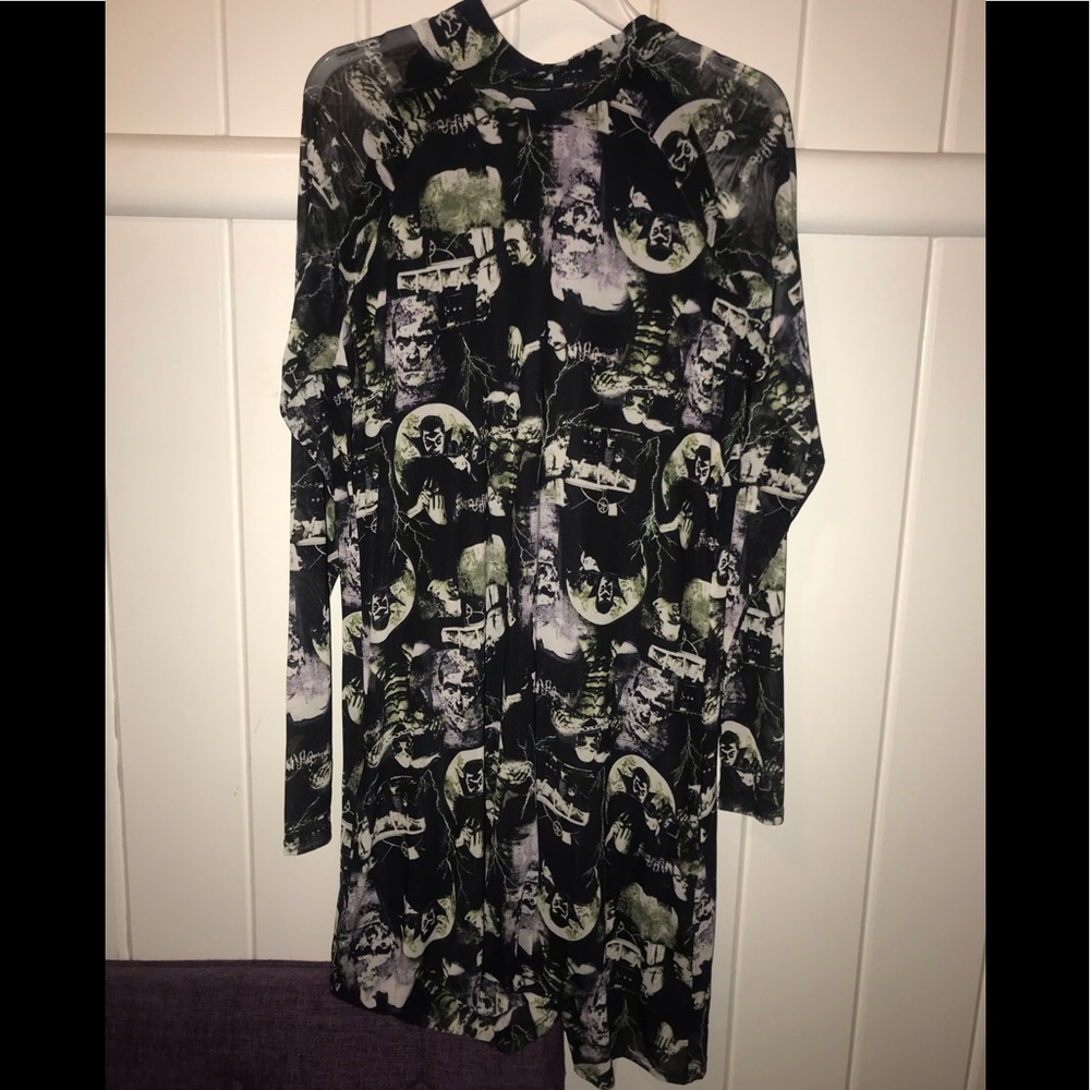 universal monsters mesh dress! NWT